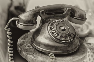 eski moda telefon
