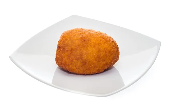 Arancino 在盘子上 — 图库照片