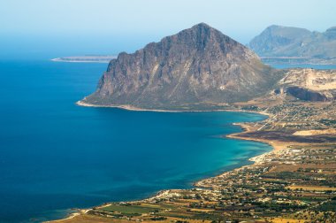 Erice görünümünden