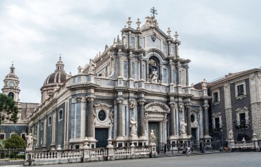 Katedral Santa Agatha Catania, Sicilya, İtalya