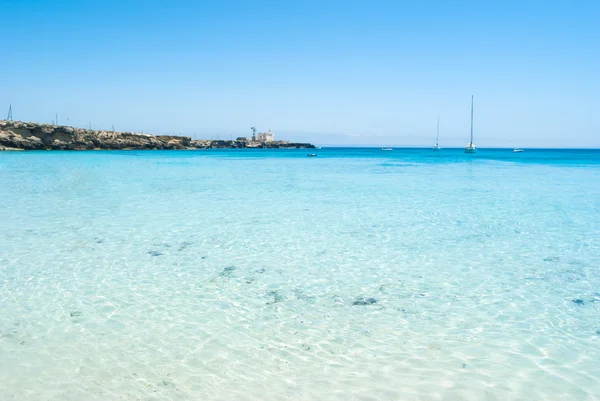 Favignana island.sizilien, italien, ägadian — Stockfoto