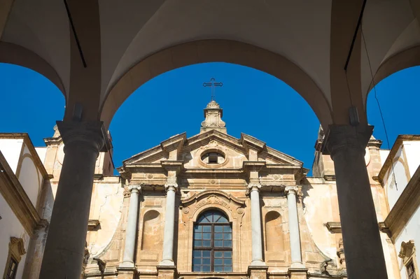 Palermo - Albergo delle Povere - Santa Maria della Purificazione — Zdjęcie stockowe