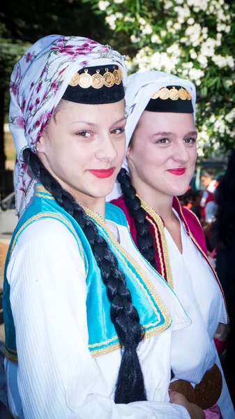 Bośnia i Hercegowina Erzegovina folk Group na festiwalu orzechów laskowych" — Zdjęcie stockowe