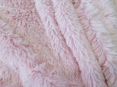 Pembe mikrofiber kumaş doku
