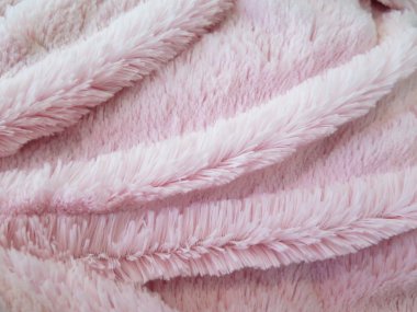 Pembe mikrofiber kumaş doku