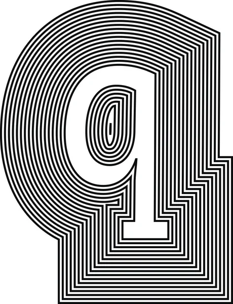 Letter Line Logo Σχεδίαση Εικονιδίων Εικονογράφηση Διανυσμάτων — Διανυσματικό Αρχείο