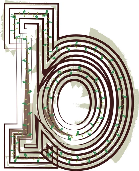 Буква Эко Логотип Дизайн Иконы Векторная Иллюстрация — стоковый вектор