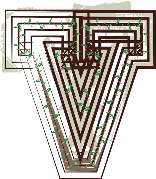 Dopis Eco Logo Ikona Design Vektorové Ilustrace — Stockový vektor