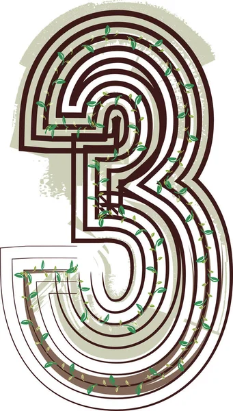 Дизайн Іконок Екологічного Логотипу Векторна Ілюстрація — стоковий вектор