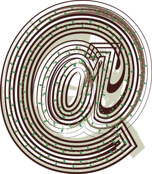 Symbol Eco Logo Icon Design Vector Illustration — Διανυσματικό Αρχείο