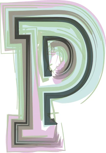 Дизайн Логотипа Буквы Векторная Иллюстрация — стоковый вектор