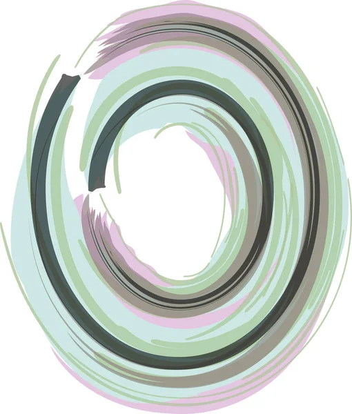 Lettre Logo Icône Design Illustration Vectorielle — Image vectorielle