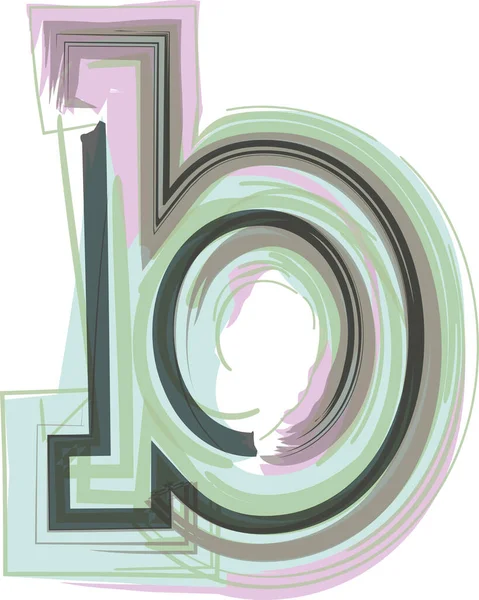 Lettre Conception Icônes Logo Illustration Vectorielle — Image vectorielle