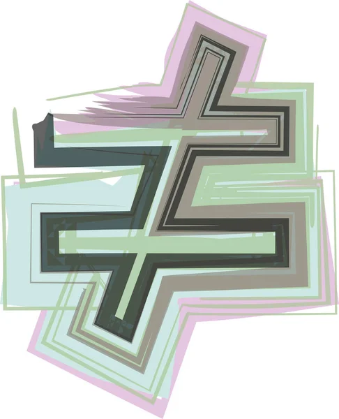 Simbol Linie Logo Icon Design Vector Illustration — Vector de stoc