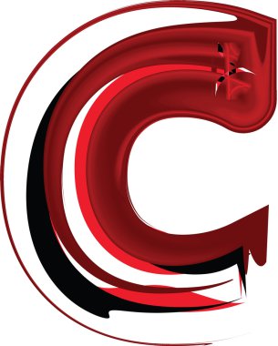 sanatsal yazı harf c