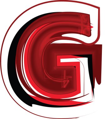 sanatsal yazı harf g