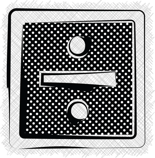 Polka Dot SYMBOL illustrazione — Vettoriale Stock