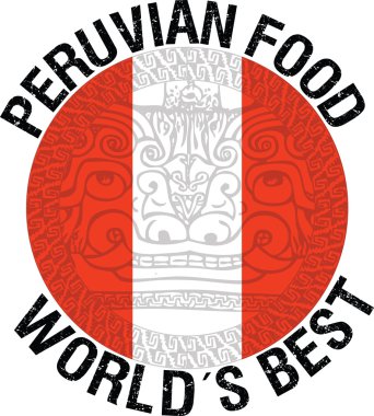Peruvian food illustration clipart