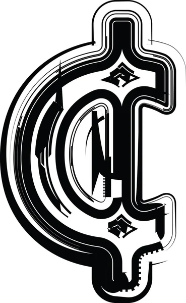 Soyut yüzde sembolü