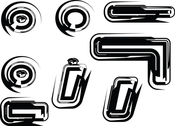 Symbole abstrait — Image vectorielle