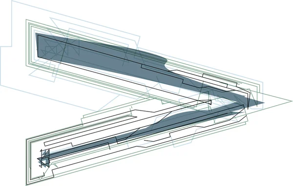 Abstracte teken — Stockvector