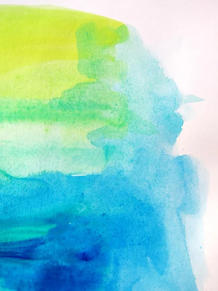 Abstract watercolor painted background — Stock Photo, Image