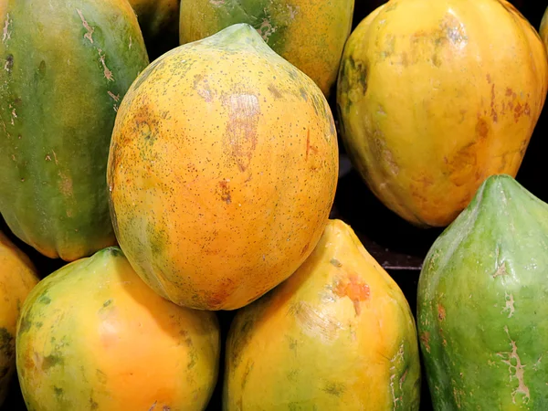 Papaya vruchten — Stockfoto
