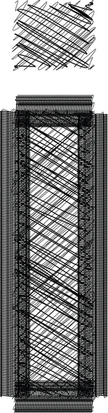 Шрифт буквы i — стоковый вектор