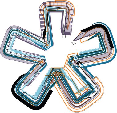 yazı tipi illüstrasyon simge