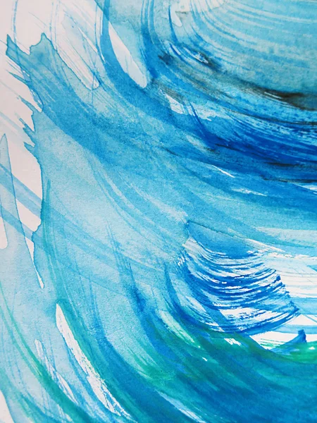 Abstrakte Aquarell gemalten Hintergrund — Stockfoto
