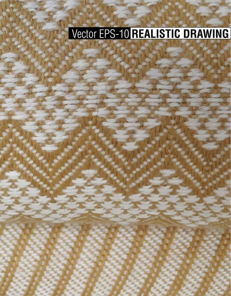 南アメリカのインドの織物 — ストックベクタ