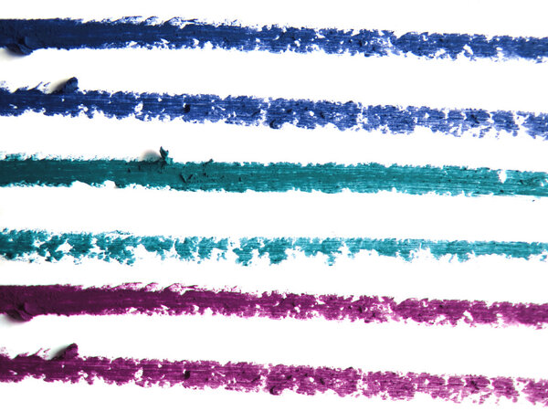 close up of a eyeliner pencil drawing