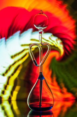  kalp şeklinde Cam Kavanoz