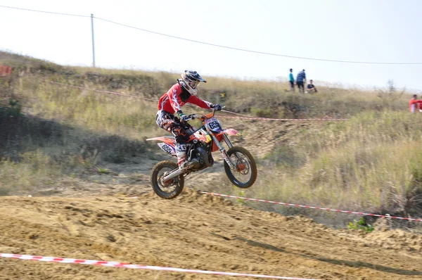 Campeonato Russo de Motocross — Fotografia de Stock