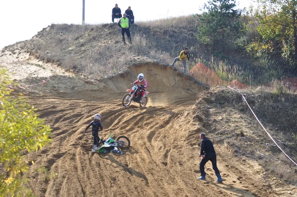 Orosz bajnokság a Motocross — Stock Fotó