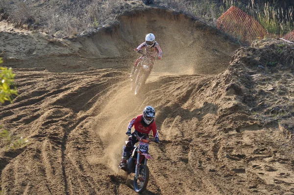 Rusya Premier Ligi Motocross Penza Bölgesi Aşaması 2013 — Stok fotoğraf