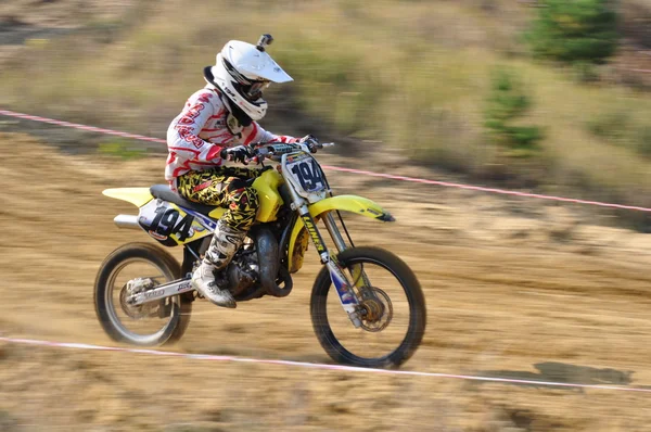 Campeonato Russo de Motocross — Fotografia de Stock