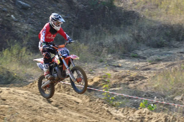 Campeonato Ruso de Motocross — Foto de Stock