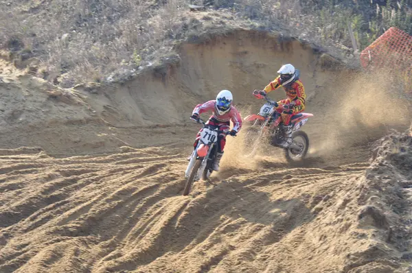 Ρωσικό Πρωτάθλημα Motocross — Φωτογραφία Αρχείου