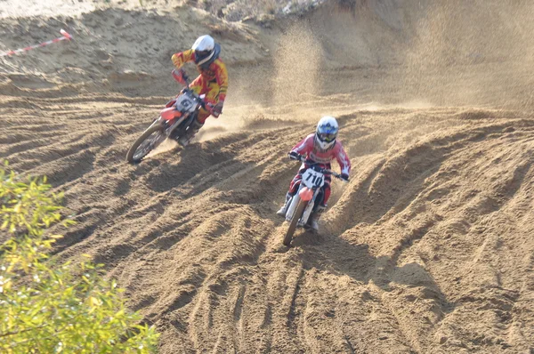 Campeonato Russo Motocross Palco Região Penza 2013 — Fotografia de Stock