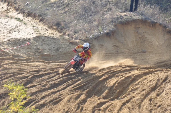 Campeonato Russo de Motocross — Fotografia de Stock