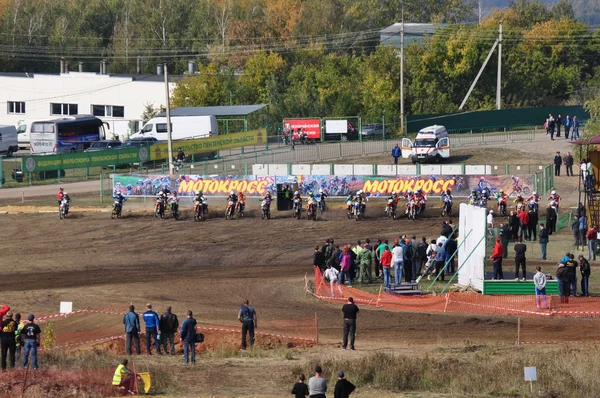 Campionato russo di motocross — Foto Stock