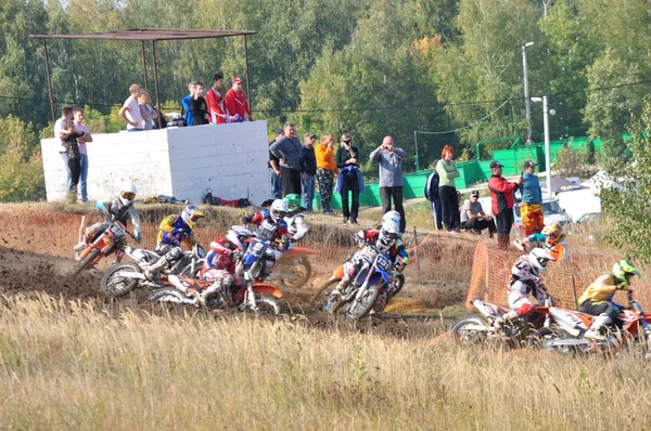 Campeonato Ruso de Motocross — Foto de Stock