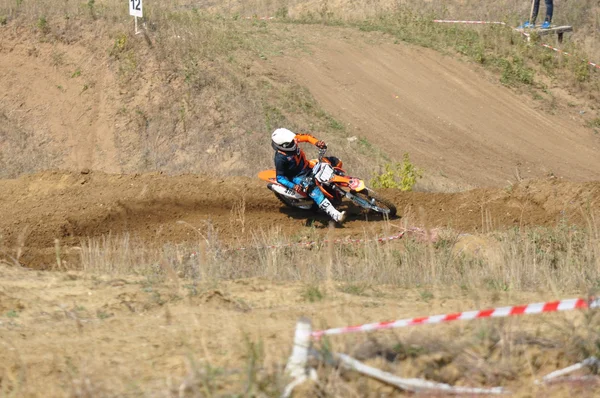 Campeonato Russo de Motocross — Fotografia de Stock