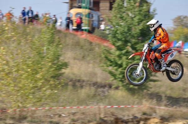 Russian Championship of Motocross — Stock Photo, Image