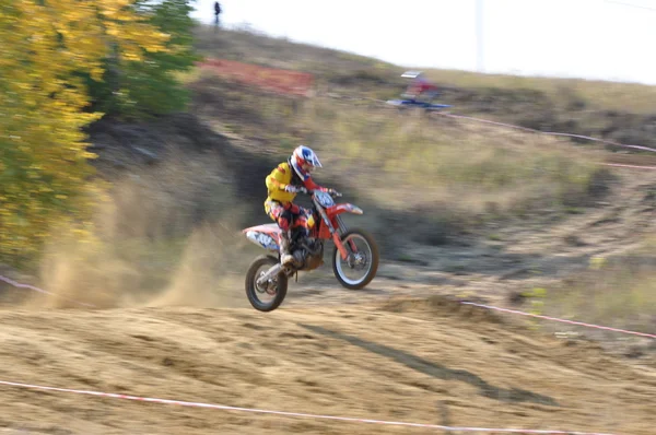 Campeonato Russo Motocross Palco Região Penza 2013 — Fotografia de Stock