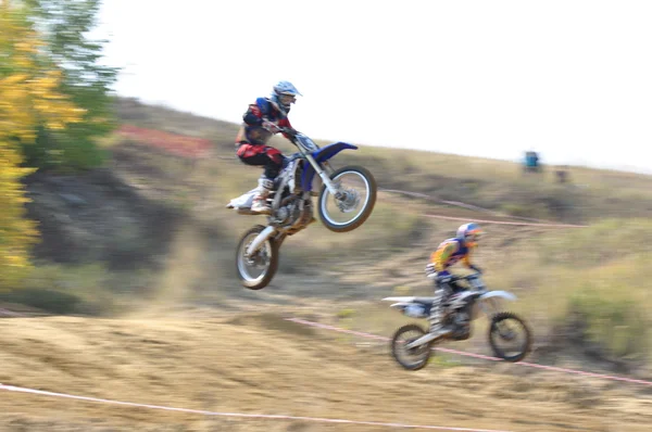 Campeonato Russo Motocross Palco Região Penza 2013 — Fotografia de Stock