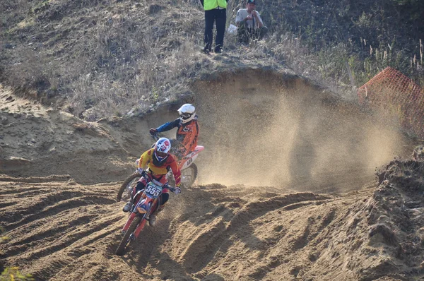 Campeonato Russo de Motocross — Fotografia de Stock