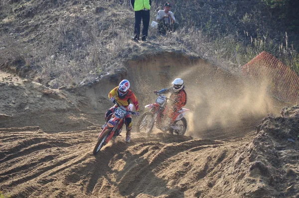 Rusya Premier Ligi Motocross Penza Bölgesi Aşaması 2013 — Stok fotoğraf