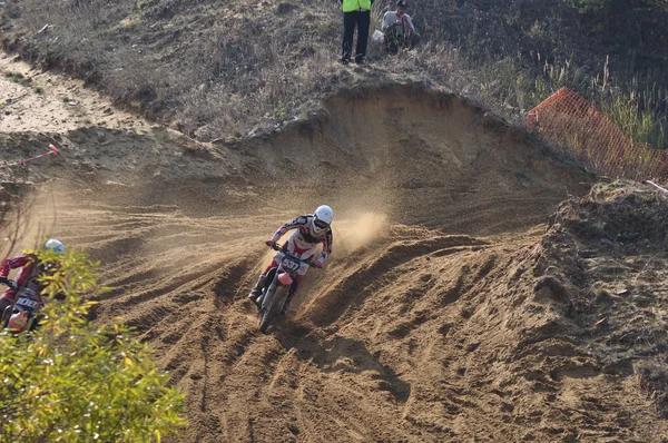 Orosz Bajnokság Motocross Penza Régió Szakaszban 2013 — Stock Fotó